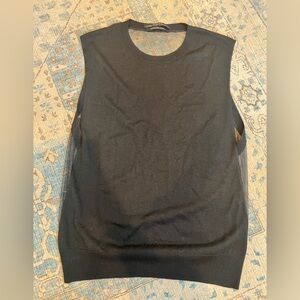 All Saints Mesh Back Sweater Vest, sz 4